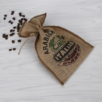Cafe decoration bag coffee sack★Ventilated and dried raw coffee beans suitable