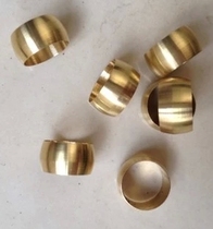 Oil ring head meson clamp Copper clamp sleeve Clamp ring 4 6 8 10 12 14 16mm tubing Copper pipe joint