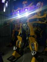 Electric iron bumblebee car model