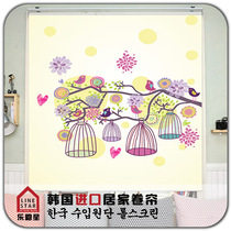 Import Pattern Roller Shutter Ins Fresh Style Living-room Toilet Bedroom Kitchen Room Full Half Shading Roller Blinds Curtains