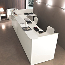 Guangzhou office furniture Front desk Reception desk Cashier information desk Welcome table Plate front desk image table