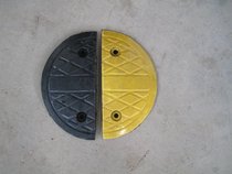 Rhombus Rubber Decelerated with deceleration plate road buffer with manufacturer price Deceleration Ridge plate traffic facilities