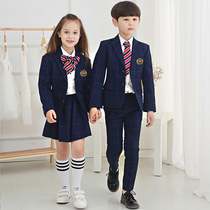 Spring Autumn Clothing Boy Girl Kindergarten Garden Clothes College Yinglun Wind School Uniforms Childrens Class Performance Elementary School Students Suit