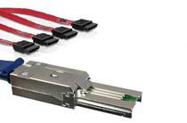 Molex SFF-8088 to 4 * SATA MiniSAS 26P-4*7P 0 5 meters 745570001