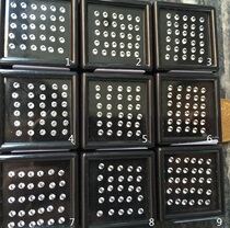 Natural Brazilian topaz bare stone faceted small with stone for sale in a box of 30 (TP10)