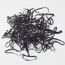 Hair Accessories Disc Hair Rubber Band Black Small Leather Gluten Head Rope Baby Childrens Hair Ornaments Hair Ring Hair Rope