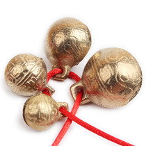 Super Ring Copper Pet Bells Dog Pendant Golden Teddy Satsuma Rabbit Cat Bells Poodle Copper Bells