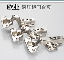 European damping hinge cushioning hydraulic spring Aircraft Hinge cabinet door hinge pipe hinge one price