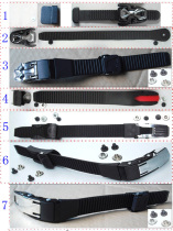 Roller skates skating buckle strap strap strap flat shoes speed skate buckle clip fine-tuning buckle energy strap accessories