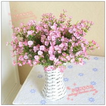 Full 68 yuan coffee table refrigerator decoration export simulation silk flower artificial flower decoration plastic flower bonsai star