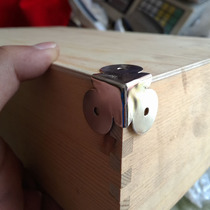 Han Style Bag Corner Wooden Case Bag Corner Aerial Luggage Corner Furniture Corner Furniture Corner Protection Corner Protection Corner Bag Edge Silver White Bag Corner