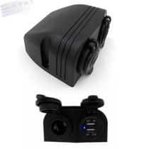 Car cigarette lighter socket double USB charging waterproof car yacht plus USB charger cigarette lighter female seat