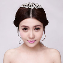 Clearance] Bride wedding dress jewelry crown headdress Korean accessories HG091(15 8*4 5)