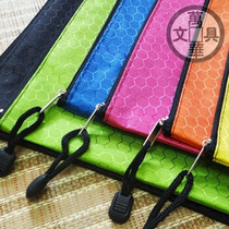 12 A4 Grid bags A5 football veins zipped bag A6 notes file bag kit single layer waterproof