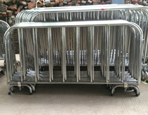 Stainless Steel Iron Horse 32 Tube 1 5 m fence traffic safety protection barrier 304 movable railings