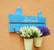 New Mediterranean style super long 57CM English village mysterious adhesive hook decorative adhesive hook coat rack wall hanging