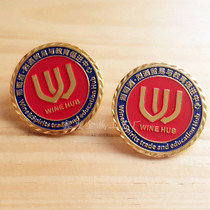 High-end metal badges customized chest emblem custom class emblem school badge making Medals commemorative coins customized special-shaped badges