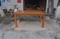 Authentic Myanmar teak furniture table full teak minimalist table