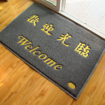 Carpet toilet in front of the door entrance and exit of Hotel environmental protection restaurant entrance entrance dormitory toilet foot pad printing