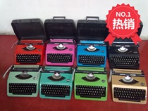 HERO HERO110 Old-fashioned English typewriter Antique typewriter Wedding holiday gift with new ribbon