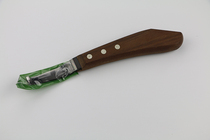 Harness Horseshoe care Hoof repair tool Hoof repair knife MUSTAD semi-straight blade black hoof knife original import special price