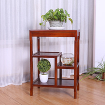 Magazine book and newspaper stand antique flower stand solid wood Elm indoor flower stand pot stand fish tank frame fish tank base phone table