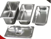 1 3 Stainless steel American straight number plate Stainless steel American number plate Food plate Ice cream bowl number plate cover