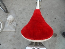 Original Japanese bicycle (seat cover)