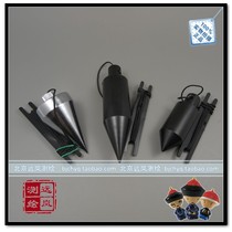 Mine theodolite level 100g 135g 200g dead tip hanging ball Non-live tip line falling hammer