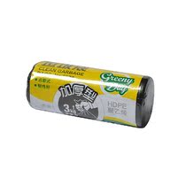 Del 9573 black garbage bag Office business materials full solid not water leakage office large garbage bag