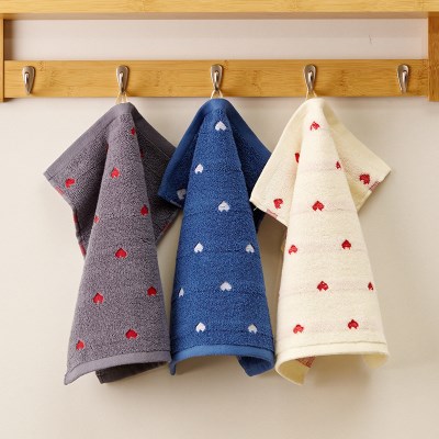 Face full hand towel Absorbent square adult childrens towel Towel Cotton square towel g small square soft household pure