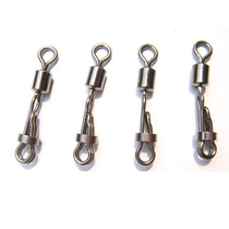 Yongmiao sub-wire swivel 8-character ring pin fishing gear accessories quick sub-wire swivel connector all-metal accessories