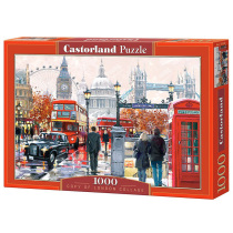 Castorland Polish imported oil painting puzzle 1000 pieces London Street View 103140