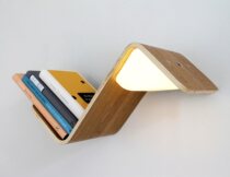 lililite multifunctional bookmarks lamp bookshelf all-in-one bedside lamp bedside rack