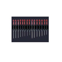 German K brand Wernedd commonly used pliers spring clamp L-shaped hexagonal wrench set confidential small screwdriver set 23007
