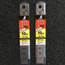 Japan SHINWA affinity penguin 13128 warped head 10cm matt ruler