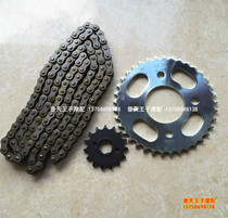 Applicable to the original Storm Prince QJ150-3A -3B -18F chain chain sprocket size teeth