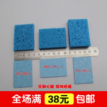 High quality thick square sponge soldering iron head cleaning soldering table electric soldering iron high temperature sponge