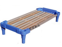 Factory direct kindergarten childrens bed plastic wooden bed special baby lunch break student bed childrens bed Special