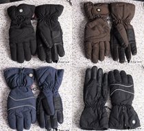 Foreign aid THERMOX snowboard motorcycle cross-country double board waterproof gloves for men and women 0 15KG model 009