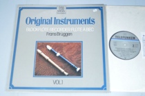 Renaissance to Classicism period clarinet works collection Brugen Bruggen vinyl LP