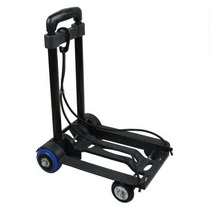 Four-wheel portable folding luggage cart mini light and labor-saving shopping cart load trolley trolley trolley