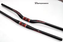 Spolman SPOMANN Carbon Fiber Mountain Bike Road Bike Cross 31 8 Straight Handle Red Standard