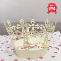 Baking Packaging Cupcakes Wedding Hollow Cake Decorating Cross Easter Decoration 12 Pieces