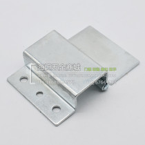 HFE46-58 I-shaped hinge Galvanized cabinet door eccentric rotary carbon steel weldable concealed live hinge