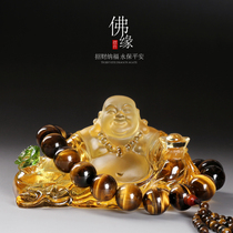 Maitreya Buddha car decoration car decoration Large car interior decoration Mens car decoration supplies Buddha