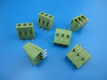 Screw type PCB terminal CDK-500R-3P bent foot circuit board welding terminal spacing 5 0MM