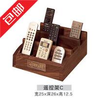 Jazz rack remote control rack C walnut solid wood storage and placement rack remote control display factory direct sales