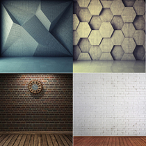 Movie Building Simulation Solid Brick Wall Background Cloth Wedding Dress Background Cloth Naughty Products Shoot Clothing Shoes Photo Live