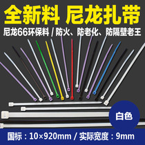 Ribbon bundled with nylon tie 10X920mm 10 * 920mm foot quantity 100 plastic ties